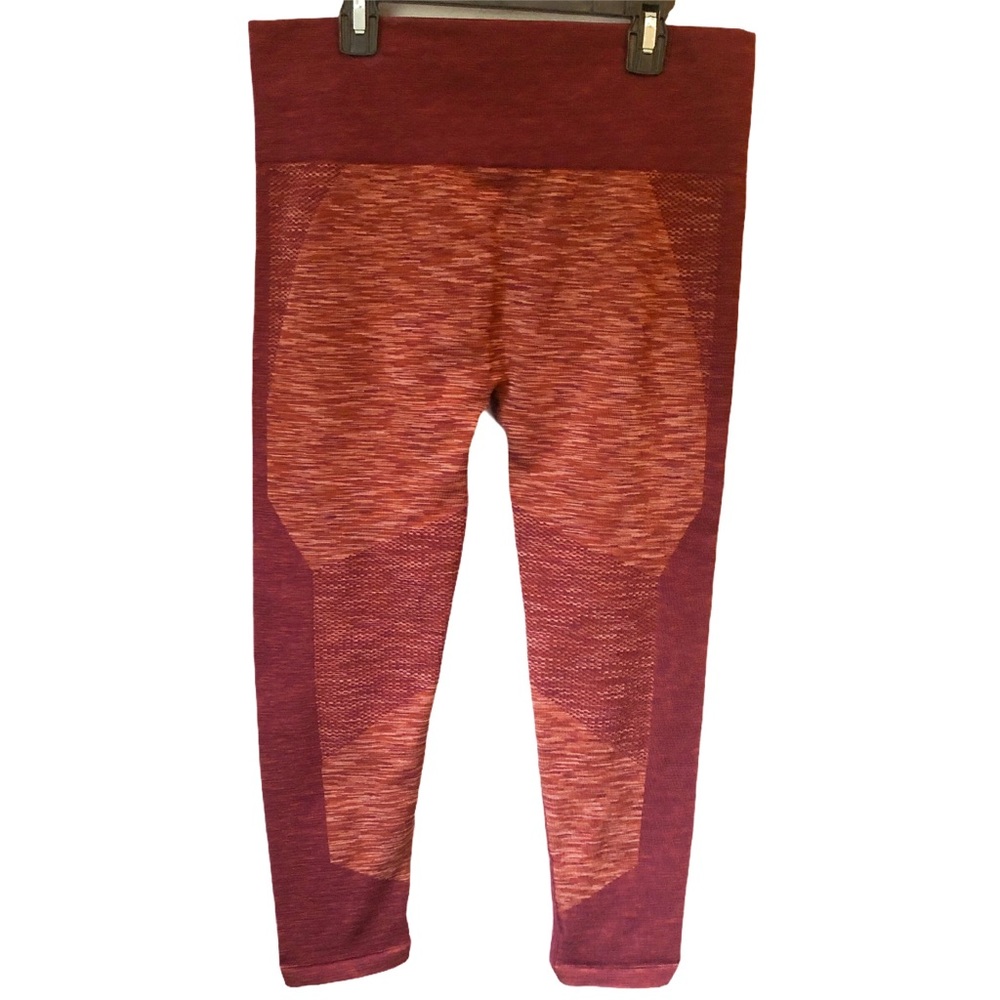 Joy Lab Maroon Seamless 7/8 Leggings Sz XL